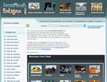 Tablet Screenshot of jeuxflashenligne.com
